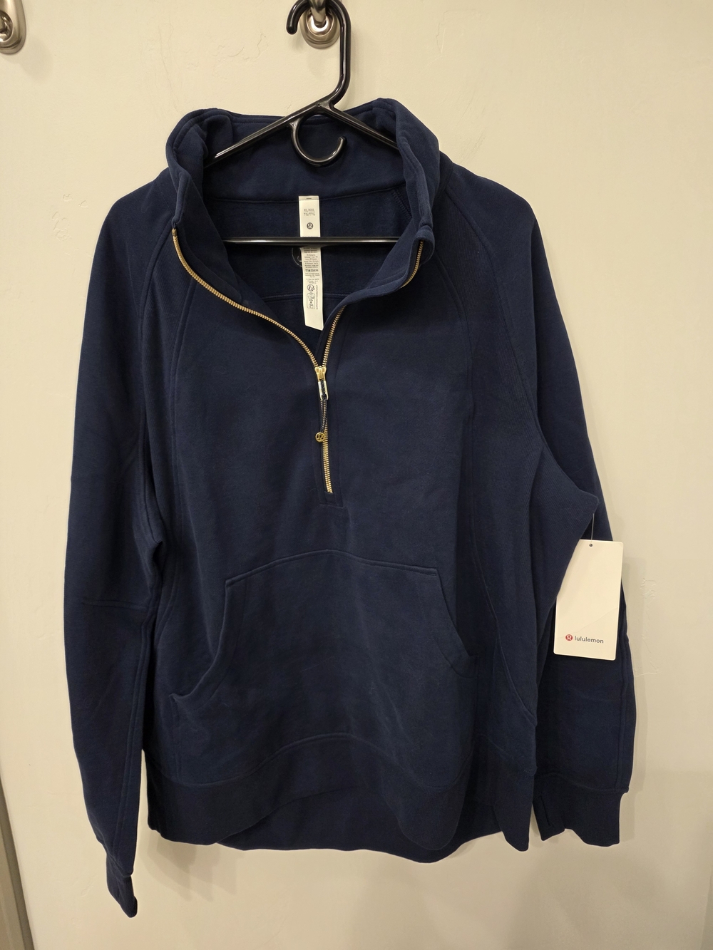 Lululemon Scuba Oversized Funnel Neck 1/2 Zip XL/XXL